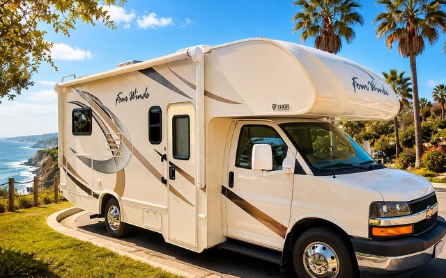 Class C motorhome available from RV We Go